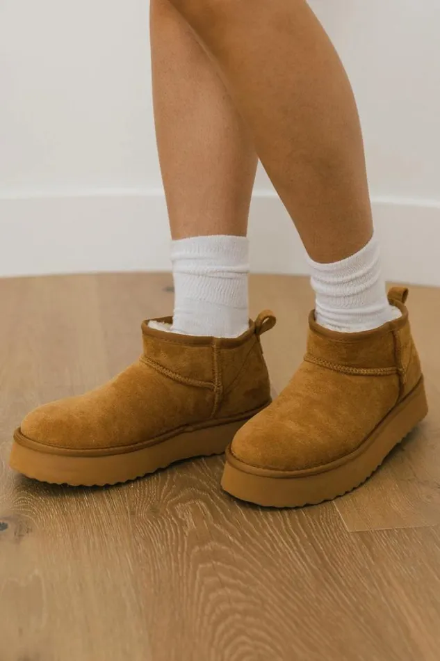 Bohme Shoes Breckenridge Ankle Boots Cognac 8211 Women