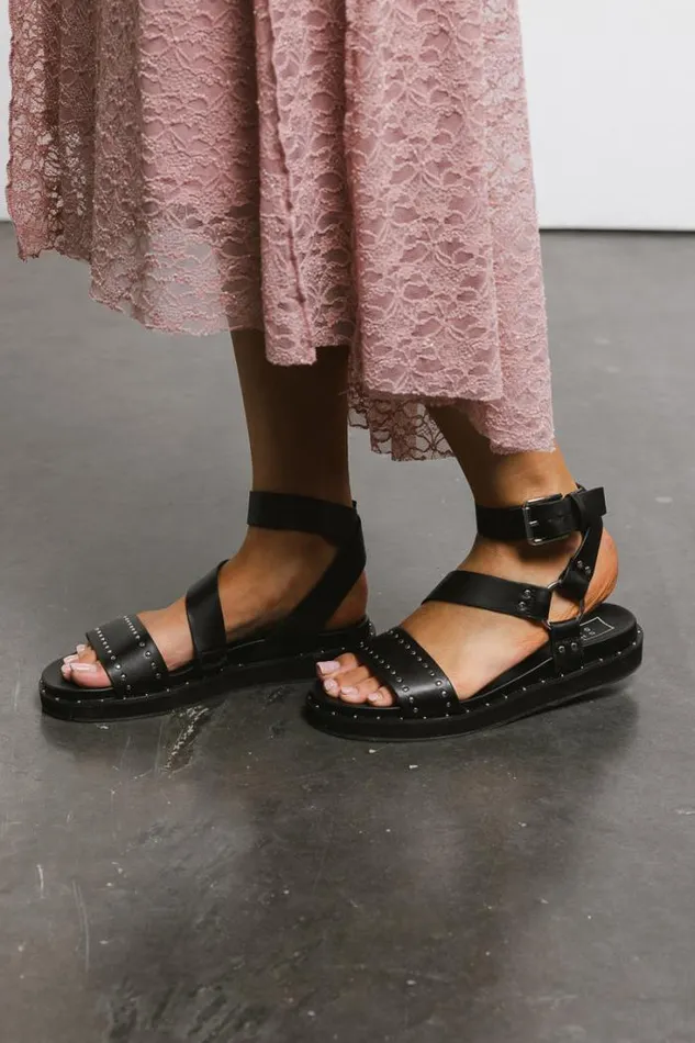Bohme Shoes Cameron Sandals In Black Black 8211 Women
