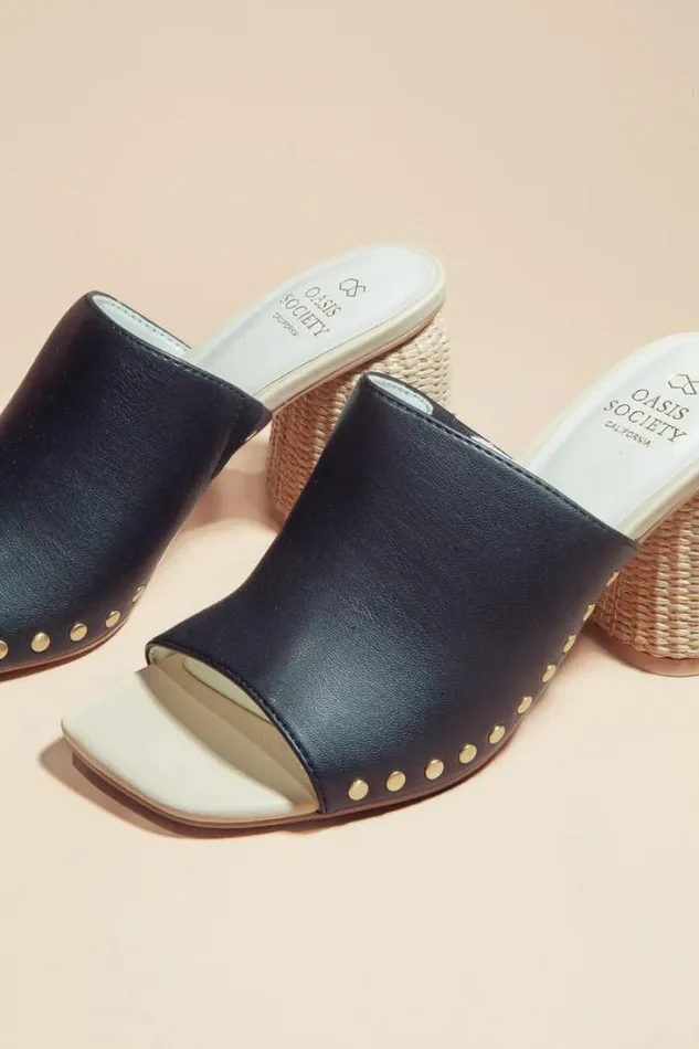 Bohme Shoes Serena Heels In Black Black 8211 Women