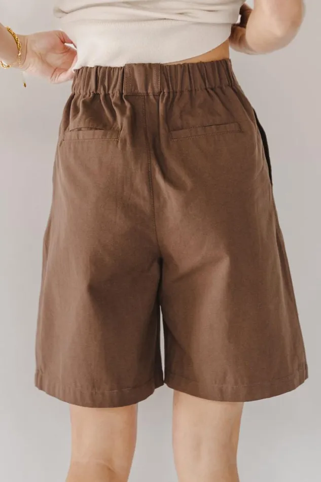 Bohme Shorts Amelia Bermuda Shorts In Brown 8211 FINAL SALE Brown 8211 Women Bohme Shorts Amelia Bermuda Shorts In Brown 8211 FINAL SALE Brown 8211 Women
