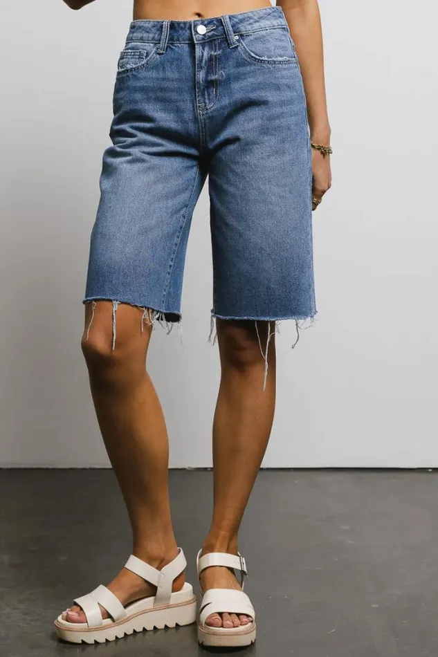 Bohme Shorts Mayra Bermuda Shorts Medium Wash 8211 Women