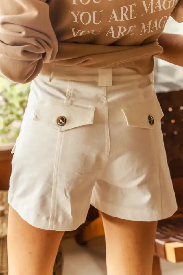 Bohme Shorts Scout Shorts In Off White Off White 8211 Women Bohme Shorts Scout Shorts In Off White Off White 8211 Women
