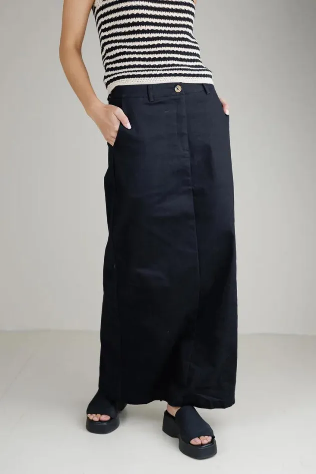 Bohme Skirts Madelynn Skirt In Black Black 8211 Women Bohme Skirts Madelynn Skirt In Black Black 8211 Women