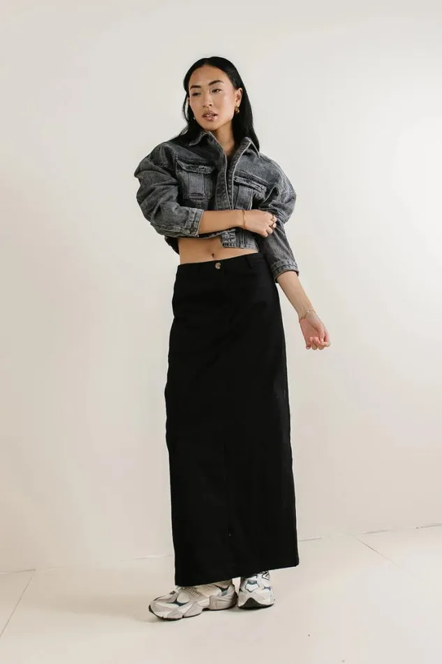 Bohme Skirts Madelynn Skirt In Black Black 8211 Women Bohme Skirts Madelynn Skirt In Black Black 8211 Women