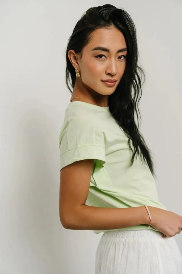 Bohme Tees and Tanks Layla Muscle Tee In Lime Lime 8211 Women Bohme Tees and Tanks Layla Muscle Tee In Lime Lime 8211 Women