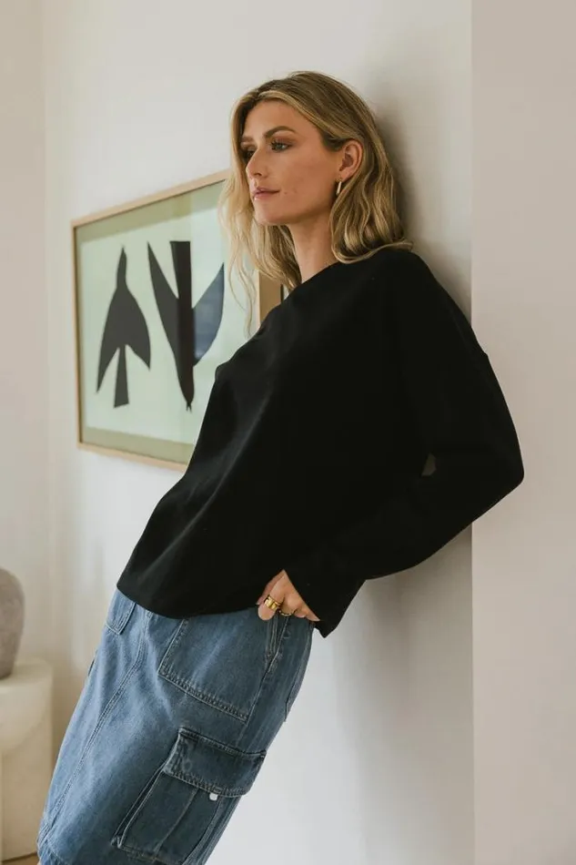 Bohme Tops Alana Top In Black Black 8211 Women Bohme Tops Alana Top In Black Black 8211 Women