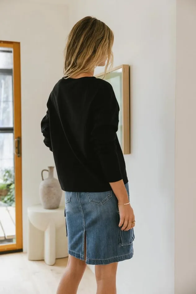 Bohme Tops Alana Top In Black Black 8211 Women Bohme Tops Alana Top In Black Black 8211 Women
