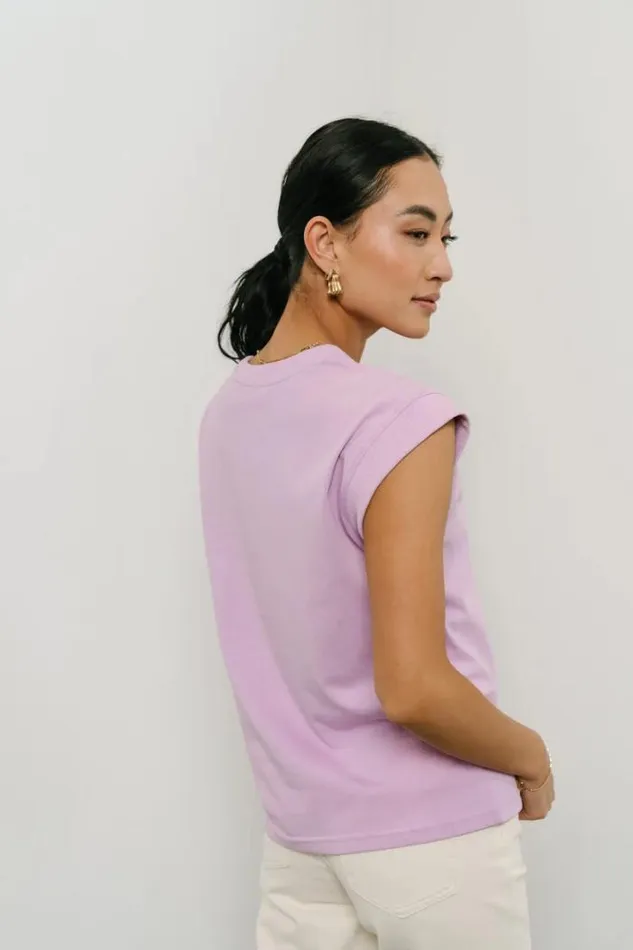 Bohme Tops Arlo Top In Lavender Lavender 8211 Women Bohme Tops Arlo Top In Lavender Lavender 8211 Women