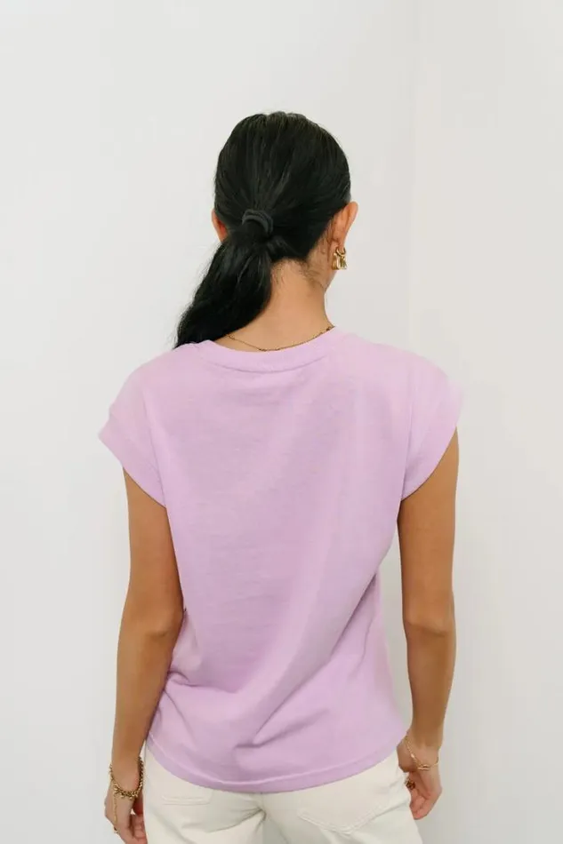Bohme Tops Arlo Top In Lavender Lavender 8211 Women Bohme Tops Arlo Top In Lavender Lavender 8211 Women