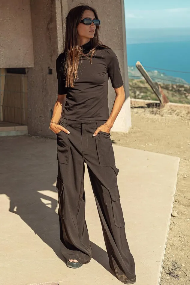 Bohme Tops Ashley Top In Black Black 8211 Women