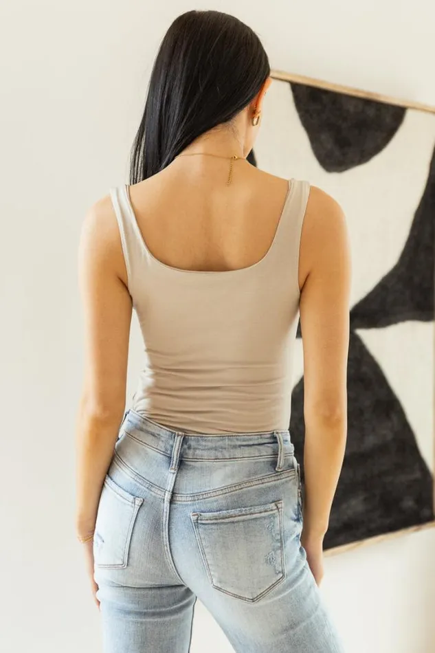 Bohme Tops Doris Cropped Tank In Mocha 8211 FINAL SALE Mocha 8211 Women Bohme Tops Doris Cropped Tank In Mocha 8211 FINAL SALE Mocha 8211 Women