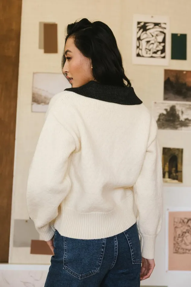 Bohme Tops Hailey Colorblock Cardigan In Black Black 8211 Women Bohme Tops Hailey Colorblock Cardigan In Black Black 8211 Women