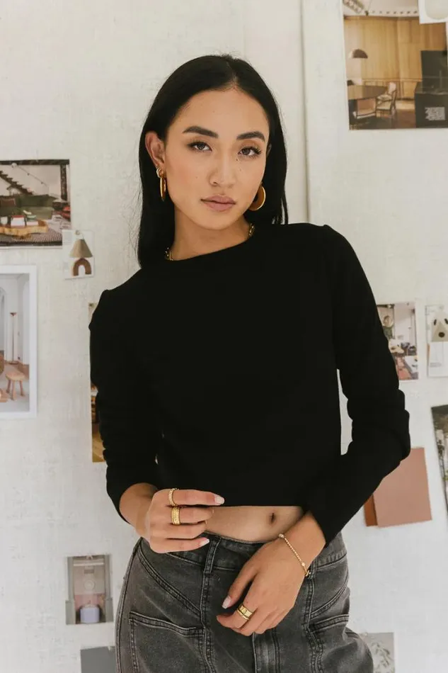 Bohme Tops Hallie Top In Black 8211 FINAL SALE Black 8211 Women