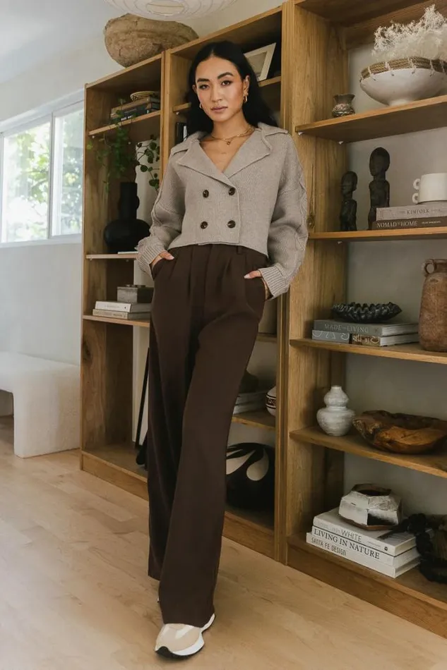 Bohme Tops Millie Cropped Cardigan 8211 FINAL SALE Grey 8211 Women Bohme Tops Millie Cropped Cardigan 8211 FINAL SALE Grey 8211 Women
