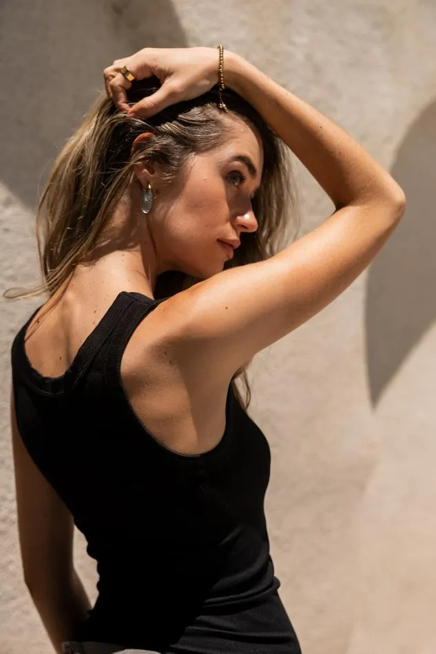 Bohme Tops Penny Ribbed Tank In Black Black 8211 Women Bohme Tops Penny Ribbed Tank In Black Black 8211 Women