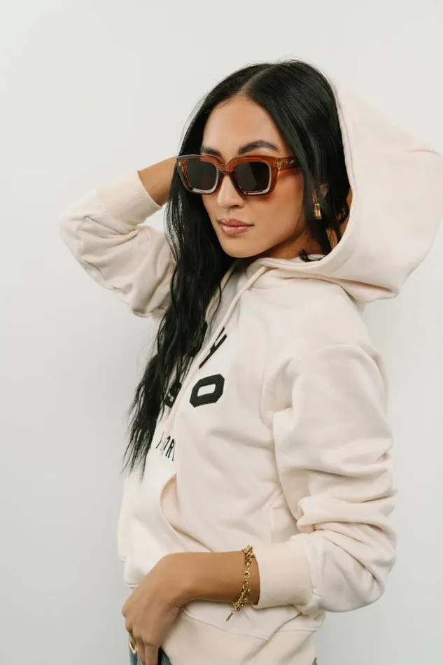 Bohme Tops Soho New York Hoodie Cream 8211 Women Bohme Tops Soho New York Hoodie Cream 8211 Women