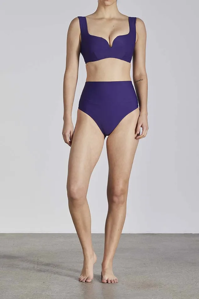 BONDI BORN Bikini Tops Ellie Bikini Top 8211 Indigo 8211 Women