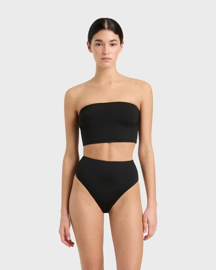 BONDI BORN Bikini Tops Stella Bikini Top 8211 Black 8211 Women