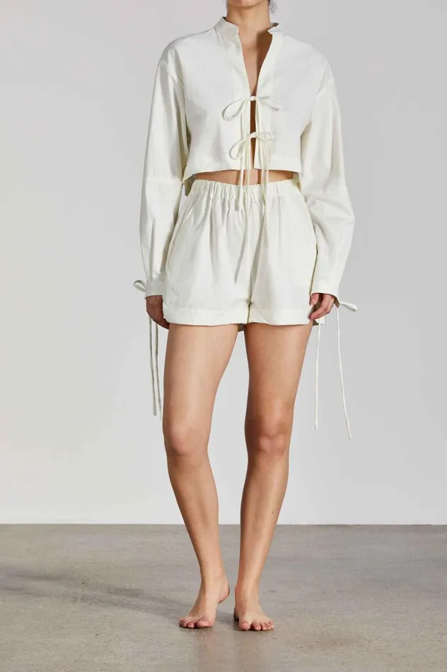 BONDI BORN Matching Separates Ios Short 8211 Pearl 8211 Women