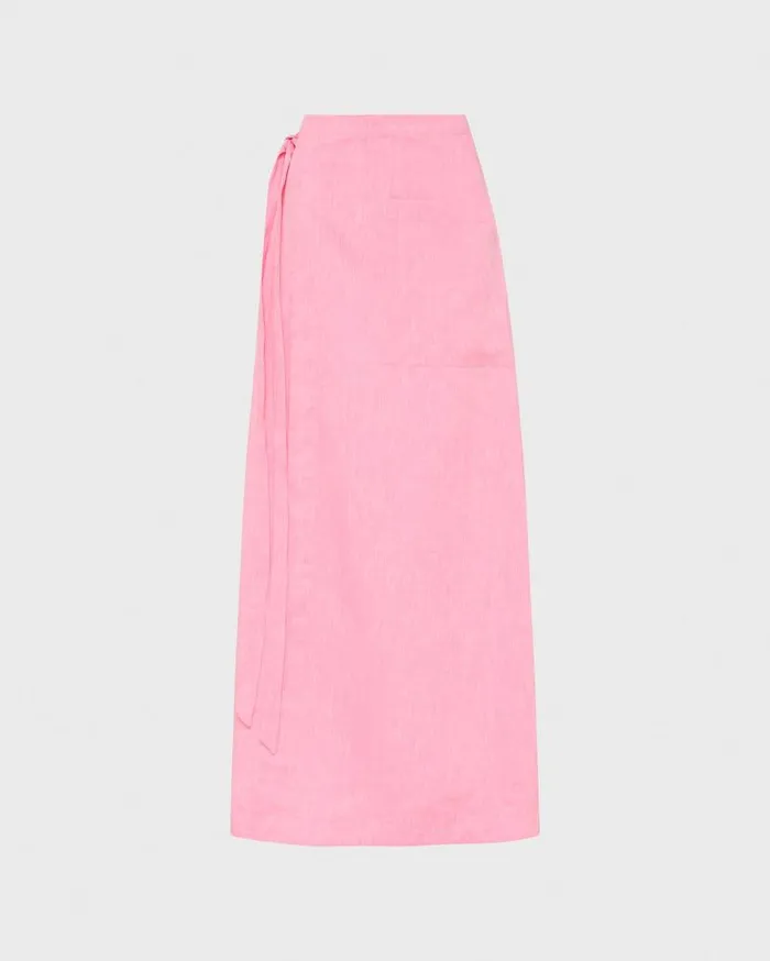 BONDI BORN Skirts Leiden Wrap Skirt 8211 Pink 8211 Women