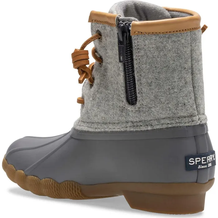 Boots Kids Sperry Big Kid039s Saltwater Wool Duck Boot Grey Boots Kids Sperry Big Kid039s Saltwater Wool Duck Boot Grey