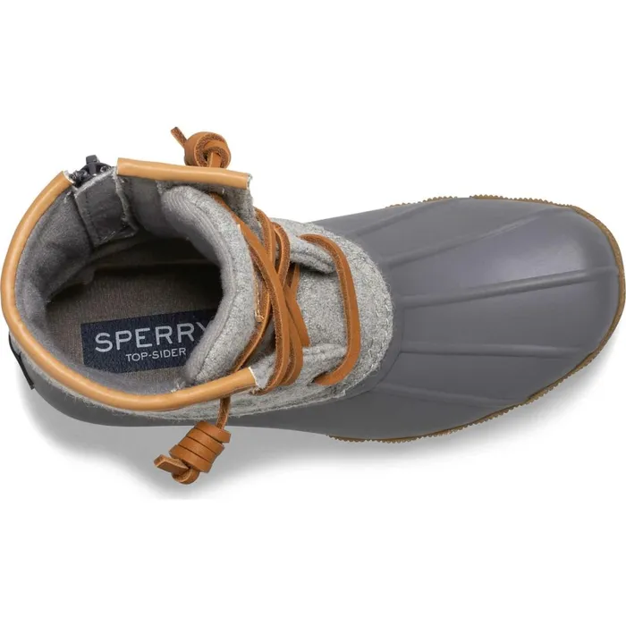Boots Kids Sperry Big Kid039s Saltwater Wool Duck Boot Grey Boots Kids Sperry Big Kid039s Saltwater Wool Duck Boot Grey