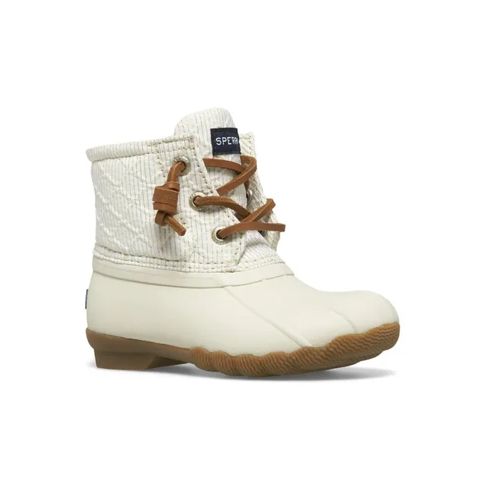 Boots Kids Sperry Little Kid039s Saltwater Junior Duck Boot Ivorygold Boots Kids Sperry Little Kid039s Saltwater Junior Duck Boot Ivorygold