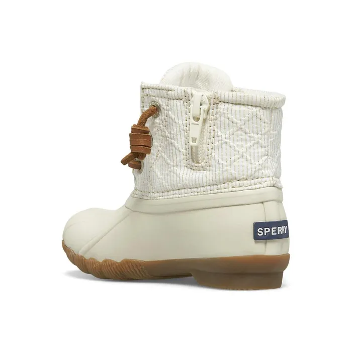 Boots Kids Sperry Little Kid039s Saltwater Junior Duck Boot Ivorygold Boots Kids Sperry Little Kid039s Saltwater Junior Duck Boot Ivorygold