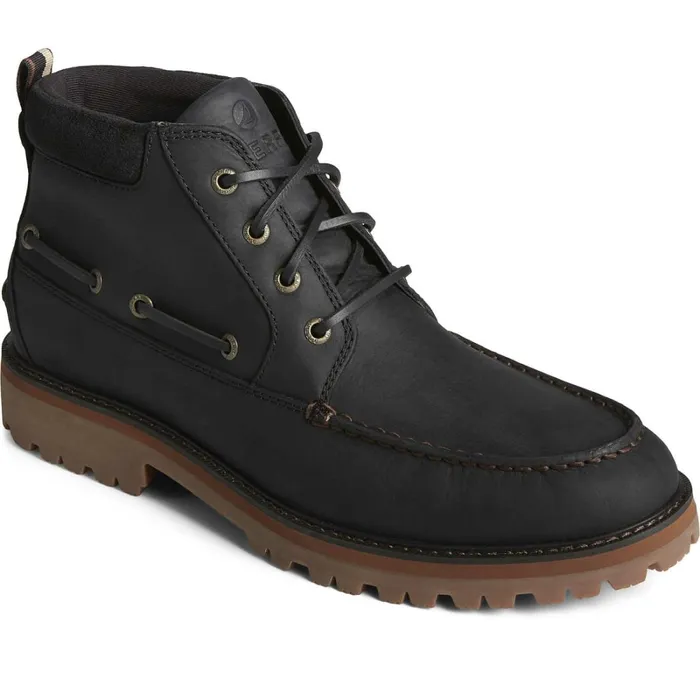 Boots Men Sperry Authentic Original Lug Chukka Boot Black Boots Men Sperry Authentic Original Lug Chukka Boot Black