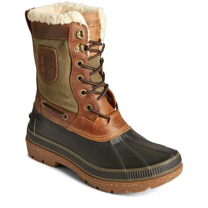 Boots Men Sperry Ice Bay Tall Thinsulate Boot Brownolive