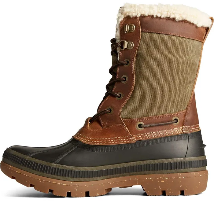 Boots Men Sperry Ice Bay Tall Thinsulate Boot Brownolive
