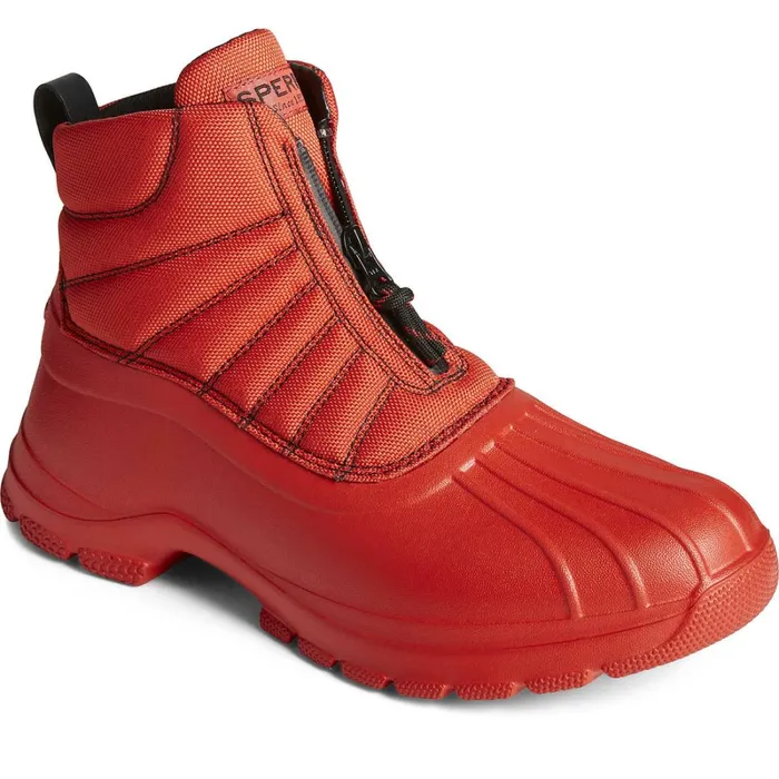 Boots Men Sperry SeaCycled Duck Float Zip Up Boot Red