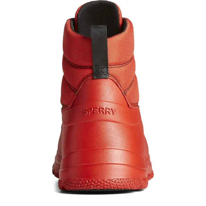 Boots Men Sperry SeaCycled Duck Float Zip Up Boot Red