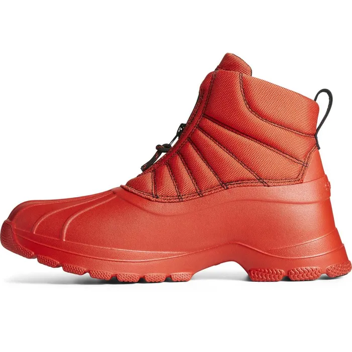 Boots Men Sperry SeaCycled Duck Float Zip Up Boot Red