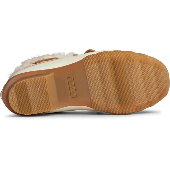Boots Women Sperry Saltwater 1Eye Cozy Duck Boot Ivory