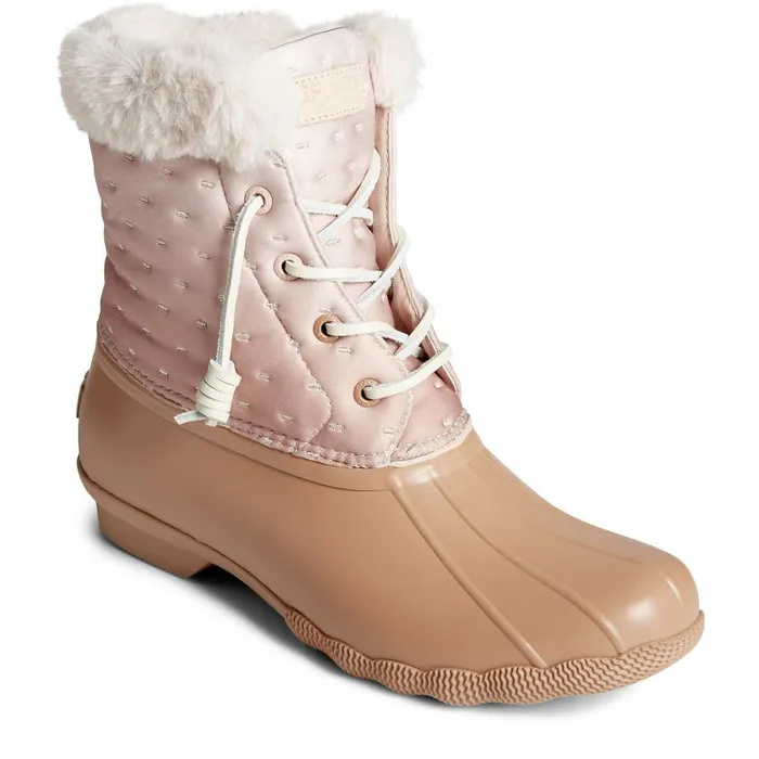 Boots Women Sperry Saltwater Shibori Duck Boot Rose Boots Women Sperry Saltwater Shibori Duck Boot Rose