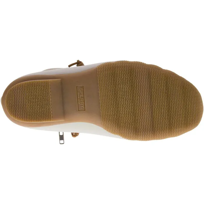 Boots Women Sperry Saltwater Wool Embossed Thinsulate Duck Boot Oat