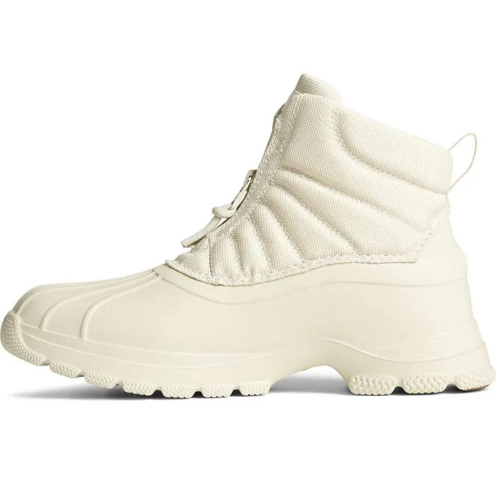 Boots Women Sperry SeaCycled Duck Float Zip Up Boot Ivory