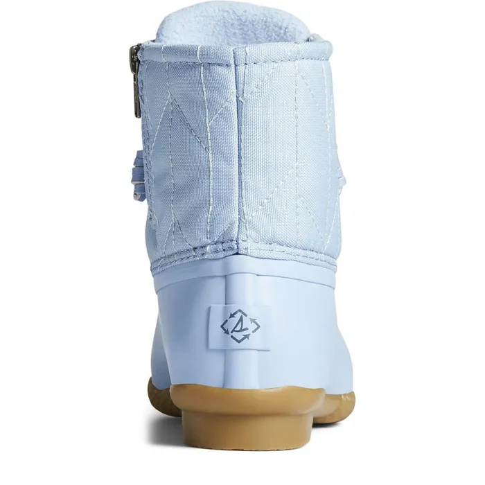 Boots Women Sperry SeaCycled Saltwater Nylon Duck Boot Light Blue Boots Women Sperry SeaCycled Saltwater Nylon Duck Boot Light Blue