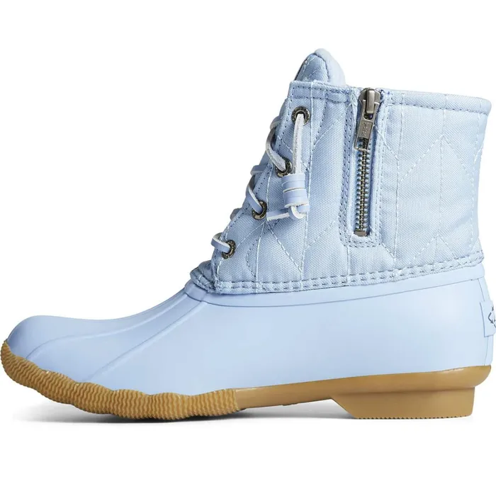 Boots Women Sperry SeaCycled Saltwater Nylon Duck Boot Light Blue Boots Women Sperry SeaCycled Saltwater Nylon Duck Boot Light Blue
