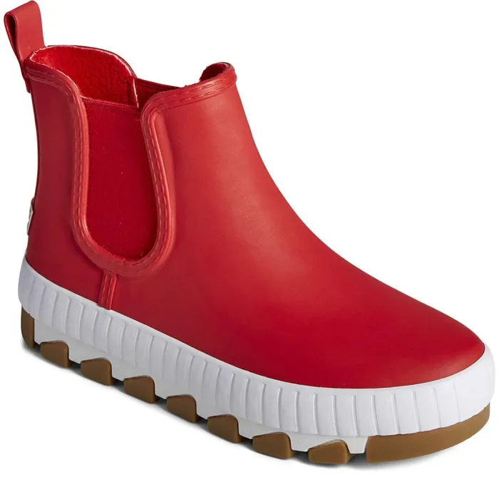 Boots Women Sperry Torrent Chelsea Bright Rain Boot Red Boots Women Sperry Torrent Chelsea Bright Rain Boot Red