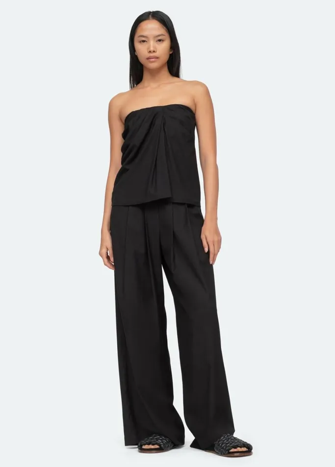 Bottoms Women Sea New York Aerin Pants Black