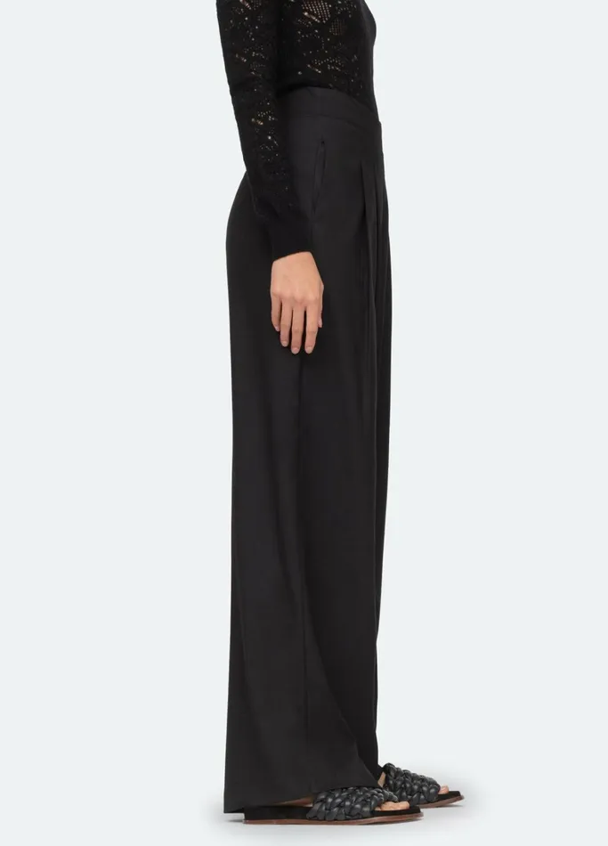 Bottoms Women Sea New York Aerin Pants Black