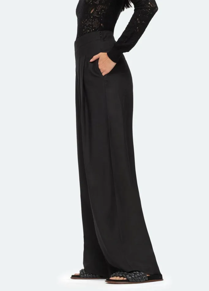 Bottoms Women Sea New York Aerin Pants Black