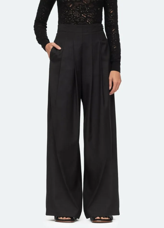 Bottoms Women Sea New York Aerin Pants Black