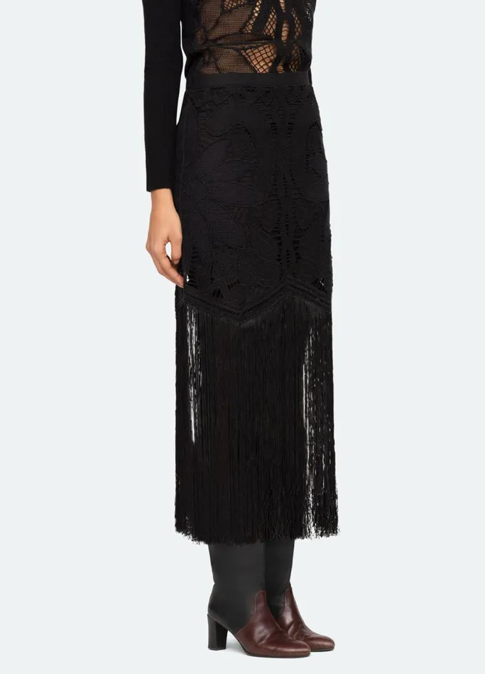 Bottoms Women Sea New York Liesel Skirt Black