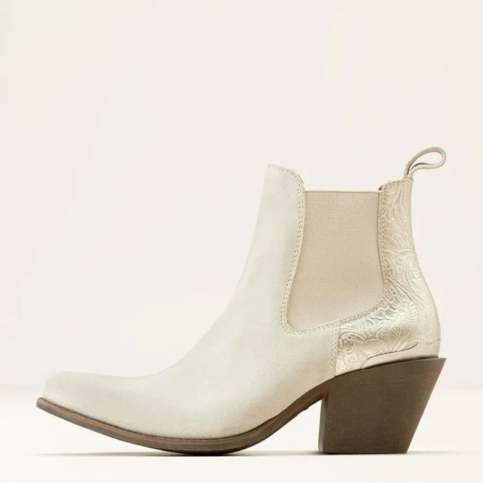 Bradley Western Boot Cloud White Suedeembossed Pearl Women Ariat Western Boots Bradley Western Boot Cloud White Suedeembossed Pearl Women Ariat Western Boots