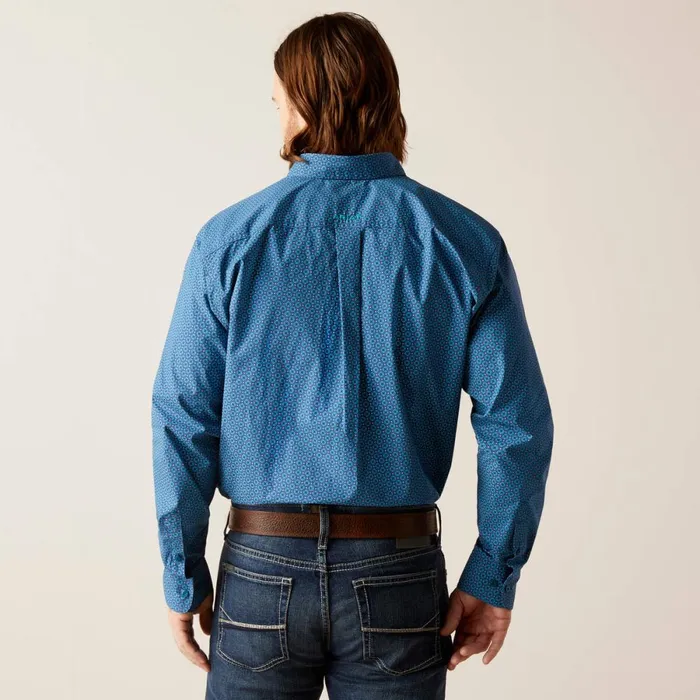 Braxton Classic Fit Shirt Spellbound Teal Men Ariat Button Down Shirts Braxton Classic Fit Shirt Spellbound Teal Men Ariat Button Down Shirts