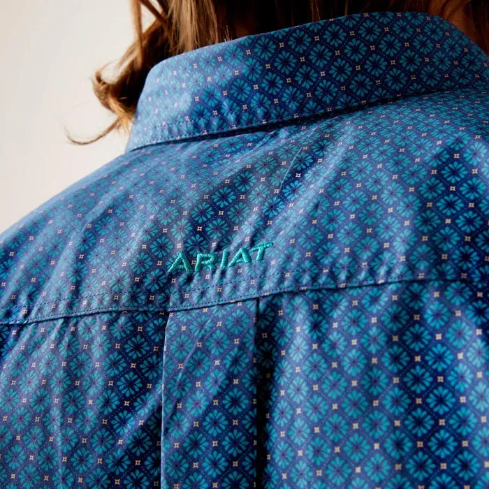 Braxton Classic Fit Shirt Spellbound Teal Men Ariat Button Down Shirts Braxton Classic Fit Shirt Spellbound Teal Men Ariat Button Down Shirts