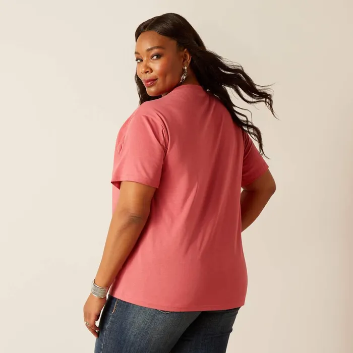 Cactus Logo TShirt Slate Rose Women Ariat TShirts and Tops Cactus Logo TShirt Slate Rose Women Ariat TShirts and Tops
